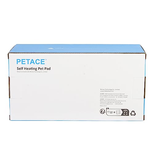 Cospaws Self-Heating Pet Pad – Washable White Thermal Blanket (60x45cm)