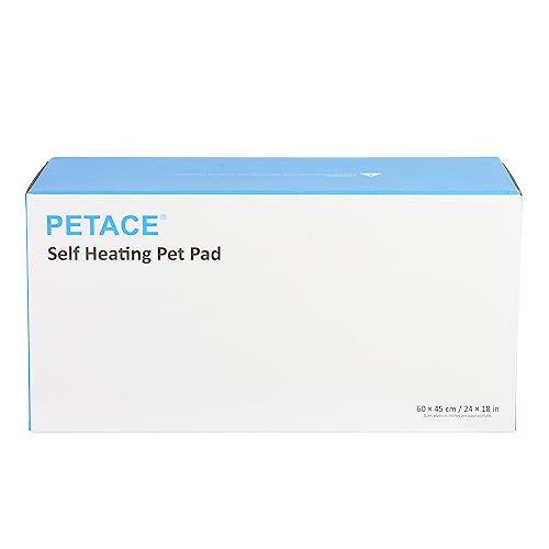 Cospaws Self-Heating Pet Pad – Washable White Thermal Blanket (60x45cm)