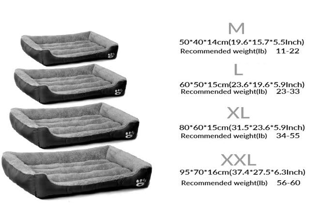Cospaws Fluffy Anti-Anxiety Pet Bed – Washable Warm Grey Mat with Non-Slip Base