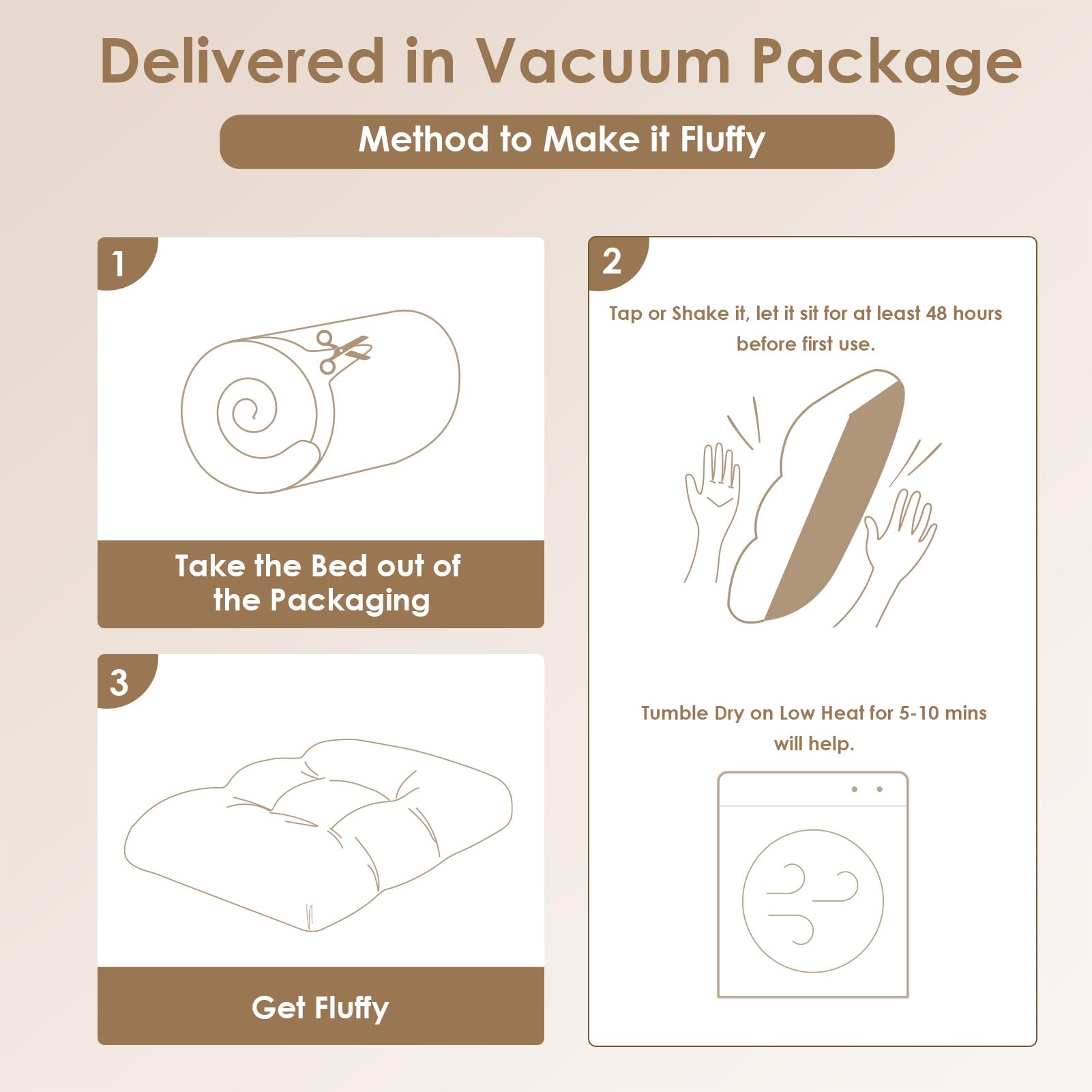 Cospaws Calming Crate Mat – Fluffy Washable Cushion with Anti-Slip Base (75x50cm)