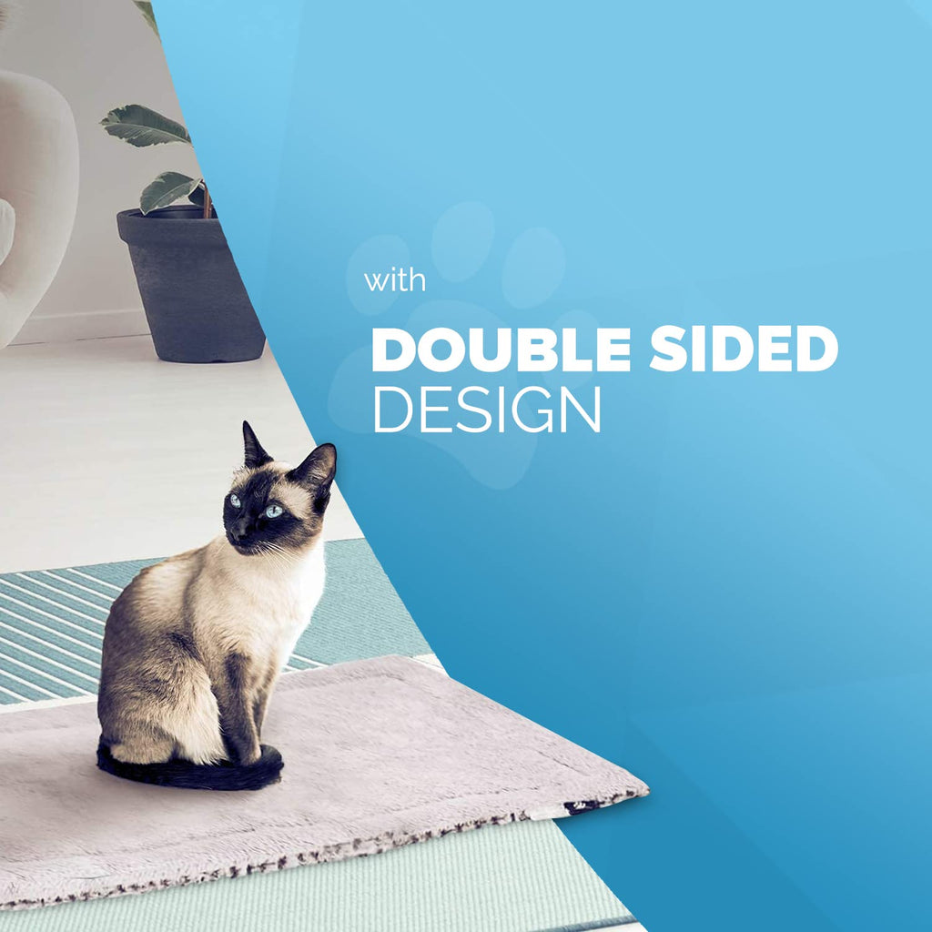 Cospaws Self-Heating Pet Pad – Washable Thermal Blanket for Calming Relief (70x47cm)