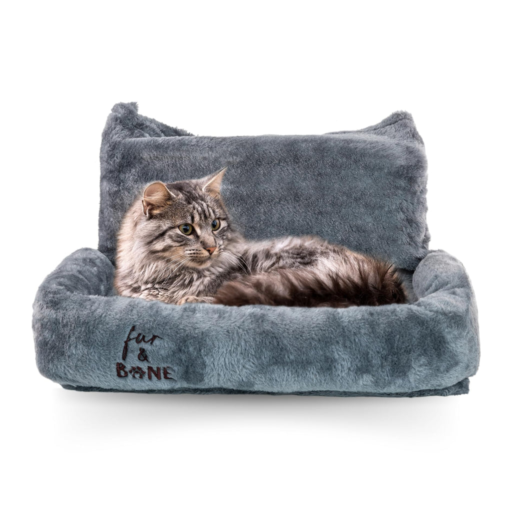 Cospaws Washable Radiator Cat Hammock – Warm Fleece Hanging Bed (50x43x26cm)