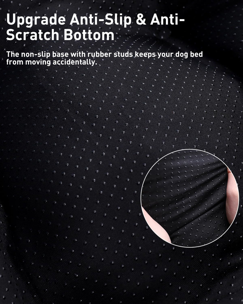 Cospaws Large Washable Dog Mat – Fluffy Anti-Anxiety Cushion (90x60cm)