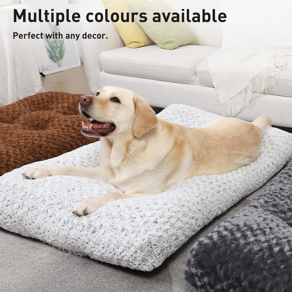 Cospaws Large Washable Dog Mat – Fluffy Anti-Anxiety Cushion (90x60cm)
